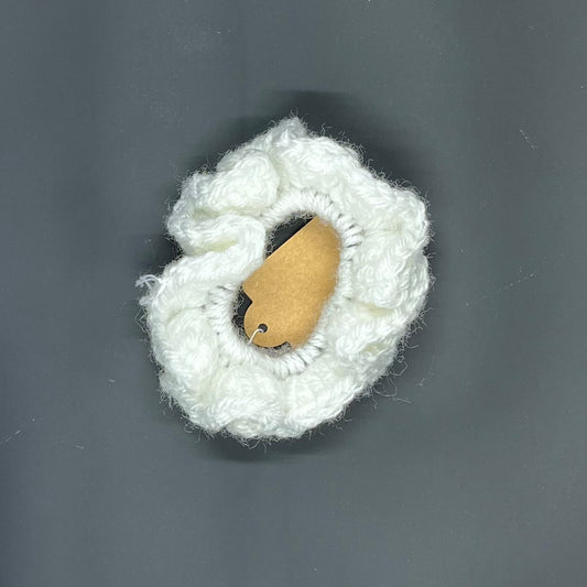 White Scrunchie — Ready Made